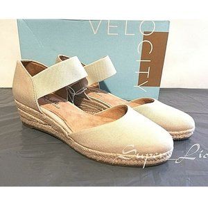 NWT-never worn Life Stride Women's Velocity 2.0 Espadrille Wedge Sandals-